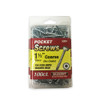 Milescraft 5204 1.5" Coarse Pocket Hole Screws, 100ct.