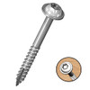 Milescraft 5204 1.5" Coarse Pocket Hole Screws, 100ct.