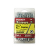 Milescraft 5206 2.5" Coarse Pocket Hole Screws, 50ct.
