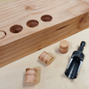 Milescraft 5340 3pc. Plug Cutter Set, 1/4", 3/8" and 1/2"