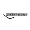 Milescraft 5342 6pc. Drill Stop Set - Includes 3/16, 1/4, 5/16, 3/8, 7/16, and 1/2"