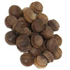 1/2" Round Head Walnut Buttons, 25pk