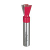 Freud 3/4" Dovetail Router Bit, 14 Deg. Angle, 3/4" Carbide Height, 1/2" Shank, 3/4" Overall Diameter, 3-1/8" Overall
