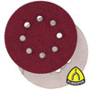 Klingspor Abrasives Aluminum Oxide Economy, PL28, 5"x 8 Hole, 80 Grit, Hook & Loop Discs, 50pk