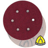 Klingspor Abrasives Aluminum Oxide Economy, PL28, 6"x 6 Hole, 60 Grit, Hook & Loop Discs, 50pk