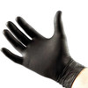 XXL Black Nitrile Gloves 100pk