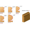 Freud Traditional Beading Bit, 3/16" Radius, 11/16" Carbide Height, 1/2" Shank, 2-9/16" Overall Length