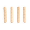 Birch Spiraled Dowel Pin 3/8" X 2" (25PK)