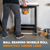 Bora Heavy Duty Universal Mobile Base 650lb  / All Swivel Wheels