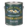 General Finishes Water Based Clear Exterior 450 Outdoor Finish, Satin, Gallon