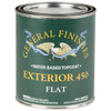 General Finishes Water Based Exterior 450 Outdoor Finish, Flat, Quart
