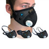 M3 Reusable Nylon Air Filtration Mask - Black - Medium/Large/XL