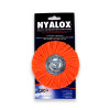 Dico Wheel Brush 4" Orange 120 Grit