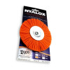 Dico Wheel Brush 4" Orange 120 Grit