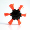 Dico Nyalox Flap Brush 4" Orange 120 Grit