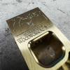 Hand Crafted, Limited Edition Klingspor Extravaganza 4" Double Square