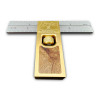 Hand Crafted, Limited Edition Klingspor Extravaganza 4" Double Square