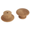 Oak Knob 1" Dia / 2pk