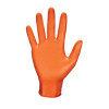 Medium Orange Nitrile Astro Grip Gloves 100pk