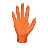 Medium Orange Nitrile Astro Grip Gloves 100pk