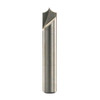 Freud 1/8" Radius V-Groove Router Bit, 3/16" Carbide Height, 1/4" Shank, 1/4" Overall Diameter, 1-3/4" Overall