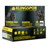 Klingspor XX-Large Black Nitrile Gloves 90pk