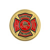 Bottle Stopper Inlay Emblem -Volunteer Fire Department