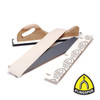 Board File PSA Sheet (2-3/4x16-1/2) Stearate A/O 60 Grit 50pk