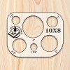 Statedwood Radius Hole Template Jig 10x18"