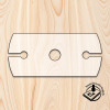 Statedwood Wine Glass Holder Template Jig 12x5.5"