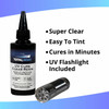 TotalBoat UV Cure Clear Resin Kit 100g W/ UV Flashlight
