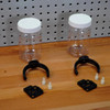 *CLOSEOUT* Wallwerx 2pk Of 16oz Jars For Peg Board