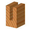 Freud 3/8" Down-Spiral Router Bit, 1-1/4" Carbide Height, 1/2" Shank, 3" Overall Length