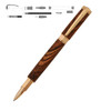Vertex Supreme Rollerball Pen Kit Gold