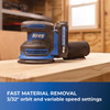 Kreg 20V Ionic Drive™ 5" Random Orbit Sander