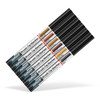 Brush Tip Graining Kit 6 Pack Assortment # 1