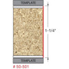 Freud Top & Bottom Flush Trim Router Bit, 1-1/4" Carbide Height, 1/4" Shank, 1/2" Diameter, 3-5/16" Overall Length