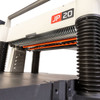 Jet JWP-208HH-BLK 20" Helical Head Planer w/ Jet Black Cast Coating 5 hp 1ph 230v