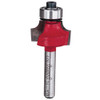 Freud Round Over Bit, 3/16" Radius, 1/2" Carbide Height, 1/4" Shank, 2-3/16" Overall Length