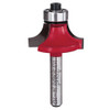 Freud Round Over Bit, 5/16" Radius, 1/2" Carbide Height, 1/4" Shank, 2-3/16" Overall Length