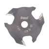 Freud Slotting Cutter Router Bit, 5/32" Carbide Height, 5/16" Inside Diameter, 2" Overall Diameter