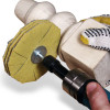 Klingspor Abrasives Sanding Stars, 120 Grit w/ 1/4" Shank