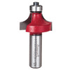 Freud Round Over Bit, 3/8" Radius, 5/8" Carbide Height, 1/2" Shank, 2-5/8" Overall Length