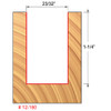 Freud Double Flute, Straight Bit, 23/32" Diameter, 1-1/4" Carbide Height, 1/2" Shank