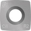 Ci1-R2 Carbide Cutter Curved Edge F.Size