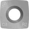 Ci1-R2 Carbide Cutter Curved Edge F.Size