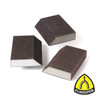 Klingspor Abrasives Aluminum Oxide Angled Sanding Pads, 180 Grit, 10PK