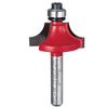 Freud Beading Bit, 5/16" Radius, 3/8" Bearing Diameter, 1/4 Shank, 1-1/8" Overall Diameter, 2-3/16" Overall Length