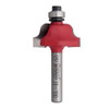 Freud Roman Ogee Profile Bit, 5/32" Radius, 1-1/16" Overall Diameter, 1/4" Shank, 3/8" Bearing Diameter, 2-3/16"