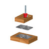 Freud Mortising Router Bit, 1/2" Diameter, 1/2" Carbide Height, 1/2" Shank